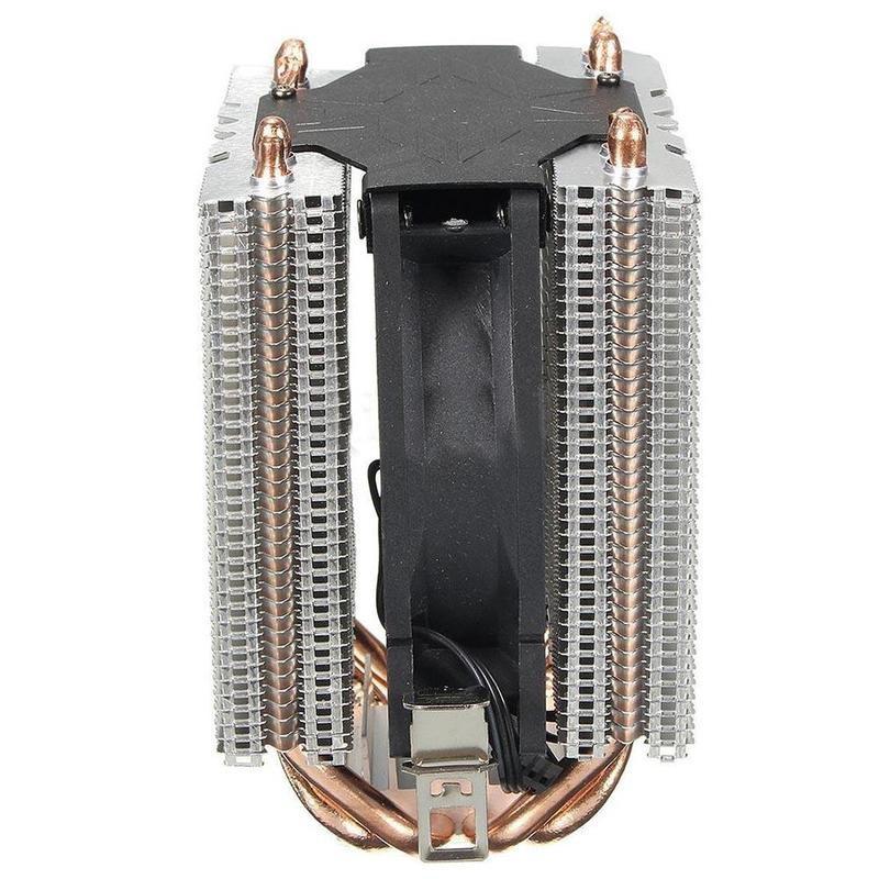 4 Heatpipe CPU Cooler Heat Sink for Intel LGA 1150 1151 1155 775 1156 AMD A2Z2
