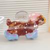 Cartoon Dog Shaped Hair Clip Claw Strong Grip Barrettes Trendy Hair Accesories for Gym Workouts and Casual Outings