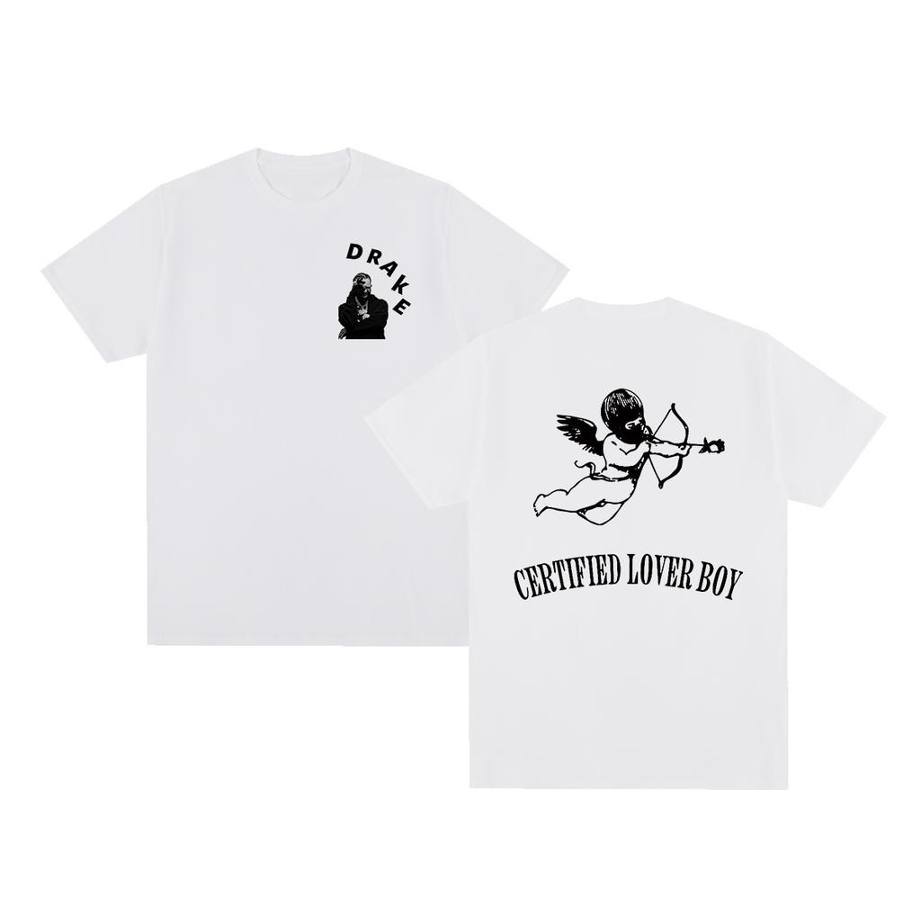 Drake Certified Lover Boy Album Vintage Tshirt Rapper Hip Hop Fashion Cotton Men T shirt New Tee Tshirt Womens Tops