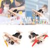 Wooden Diy Gliding Airplane Model For Kids Science Experiment Stem Education