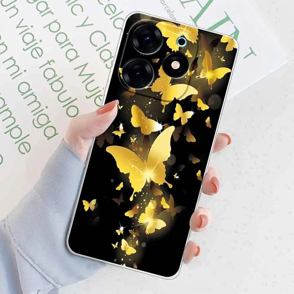Für Tecno Spark 10 Pro Hülle Funda Klar Weiches Silikon TPU Schützt Handyhülle Für Tecno Spark 10 Pro KI7 Hülle Stoßfänger Schale Coque