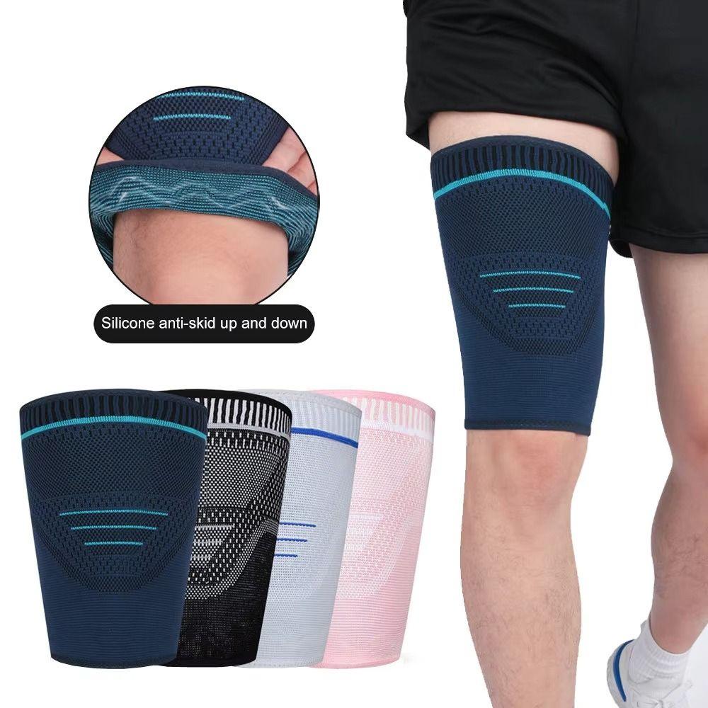 Nylon Thigh Protection Sleeve Compression Bandage Protector Durable Leg Support  Men Women