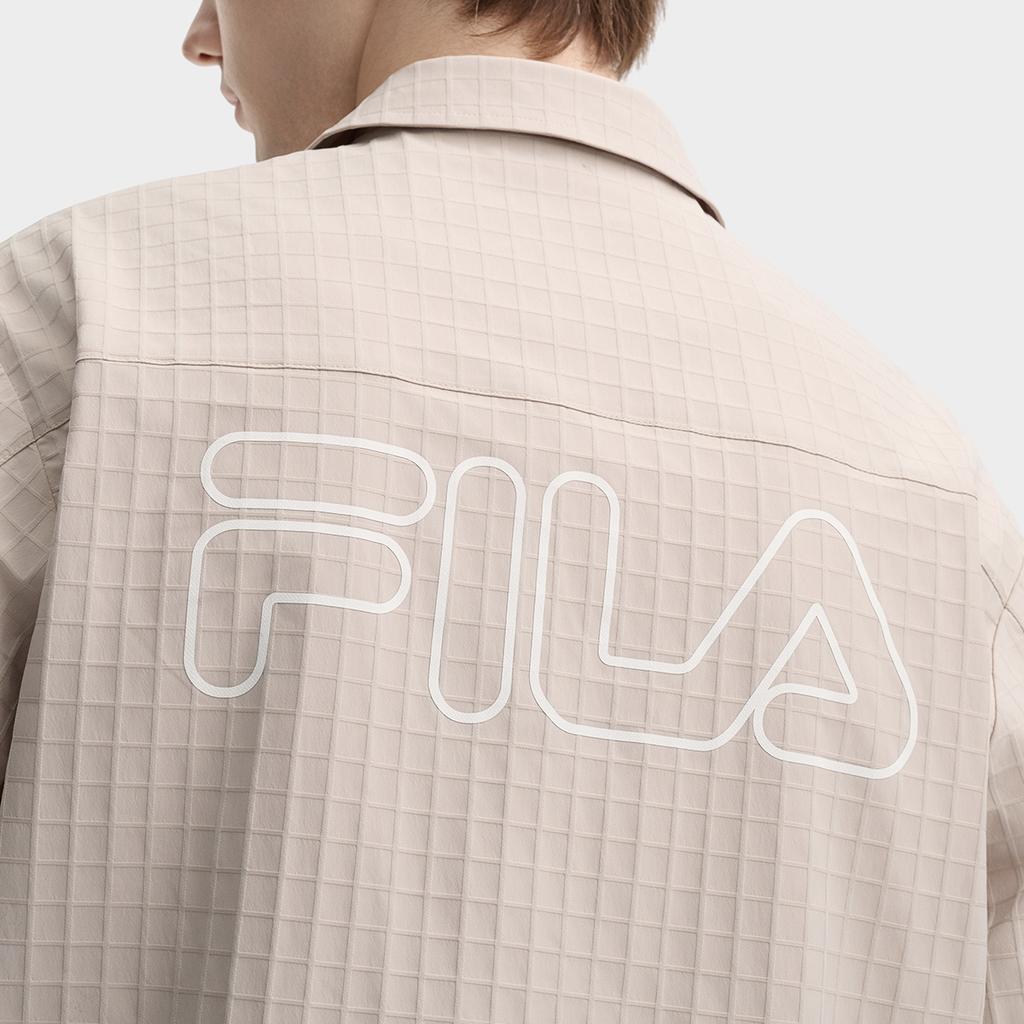 New FILA Shirts Men's Sparrow Oat F11M439402FLK