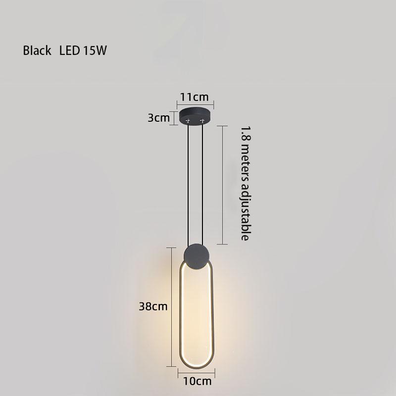 Nordic Lights Led Pendant Ceiling Lamp Living Dining Room Bedroom Bedside Lamp Home Decor Chandelier  Kitchen Bar Light Fixture