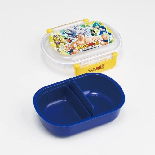 Skater Kids' Lunch Box, 1 Tier, 360ml, with Inner, Dome-Shaped, Perfect for Filling Kids' Lunches, Antibacterial, Made in Japan, Dragon Ball Super 23