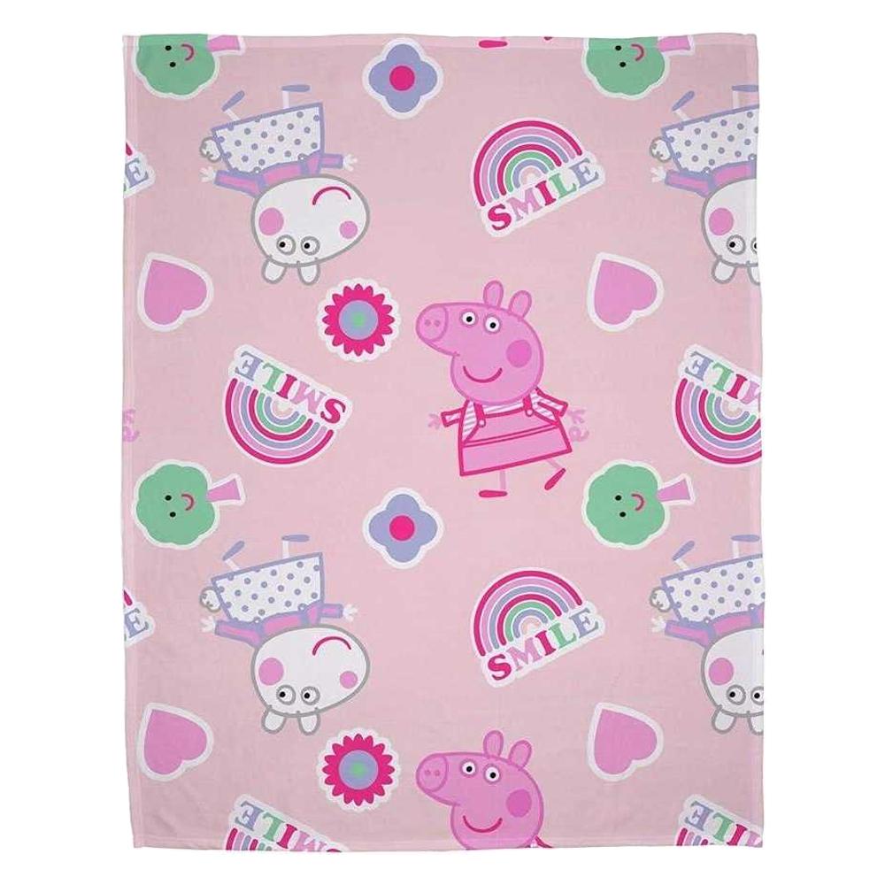 Peppa Pig Fleece Smile Blanket