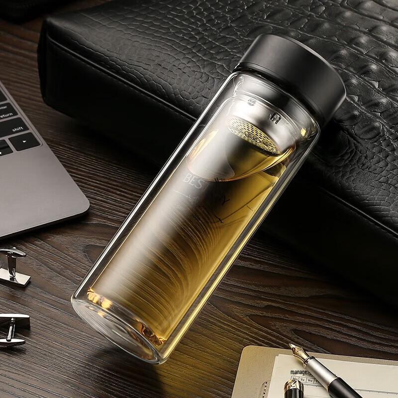 

Двухслойная бутылка-термос для заваривания чая FUGUANG