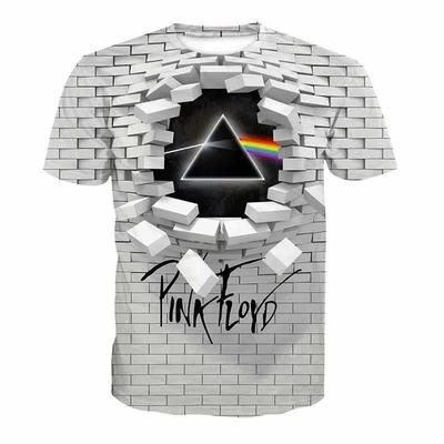 T-shirt da uomo stampata in 3D Oversize Vestibilità Larga Uomo Moda Retrò Manica Corta Top Fantasie Divertenti Maglietta Comoda