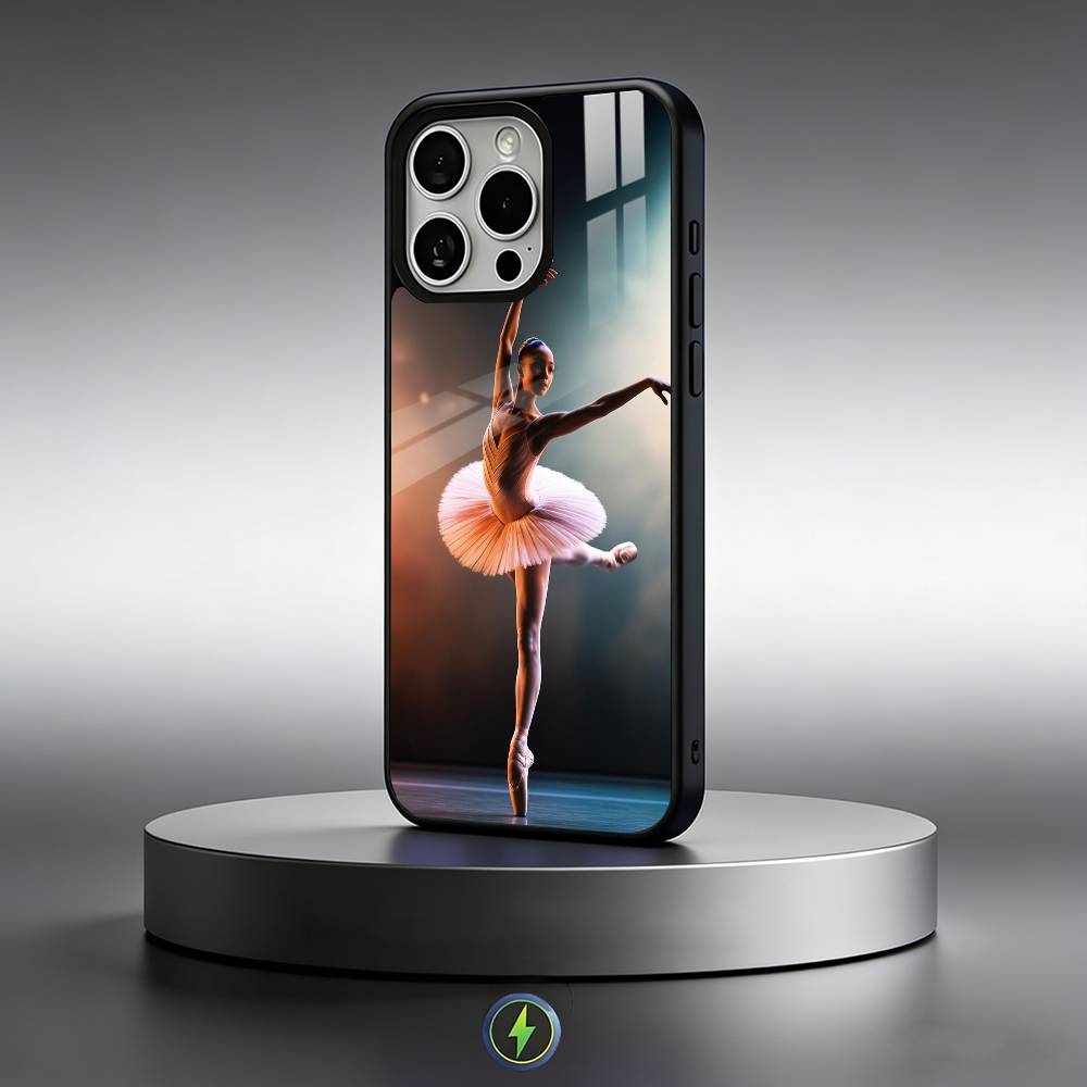 Ballet Ballerina Dancer Phone Case For iPhone17,16,15,14,13,12,11 Plus,Pro Max Magnetic For Magsafe Wireless Charging