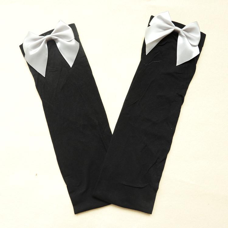 Sexy Women'S Hosiery Pink Bow Stay Up Thigh High Silk Stockings Hose.Ladies Sweet Bow Stockings Pantyhose Students Stockings