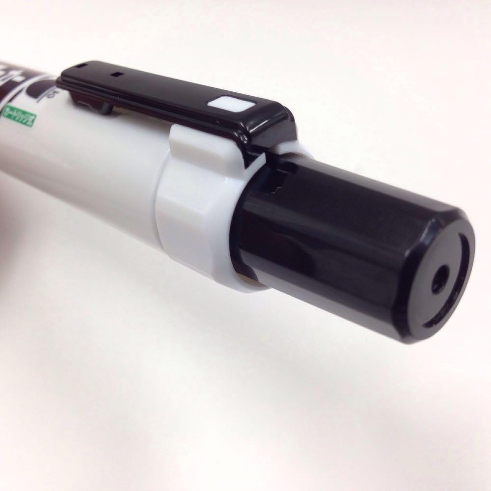 Pentel MWXN5M-A, einziehbarer, praktischer Whiteboard-Marker, runde Spitze, schwarze Tinte, 10 Stück, Kern/Mittel