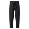 Men's Casual Jacquard Drawstring Loose Fit Solid Color Pocket Sports Pants Comfortable Elastic Waistband Activewear Bottoms
