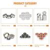 10PCS 686ZZW4 6x13x4 Mm Bearing ABEC-7 Miniature Ball Bearings 686ZZ/B4 686/4 618/6 Z ZZ