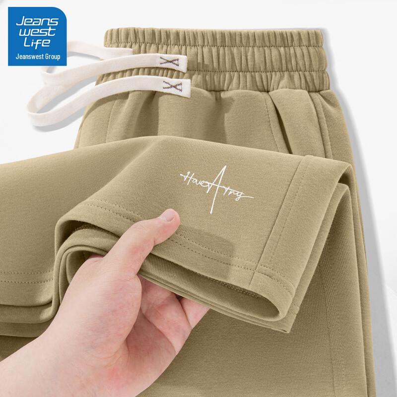 Jeanswest Men s Printed Straight Loose Fit Casual Beach Shorts L