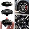 Para 4uds Tapa Central de Buje de Rueda de Coche Cubierta Protectora Universal Anti-Polvo Insignia Corsa Grandland Antara Zafira Mokka Ampera
