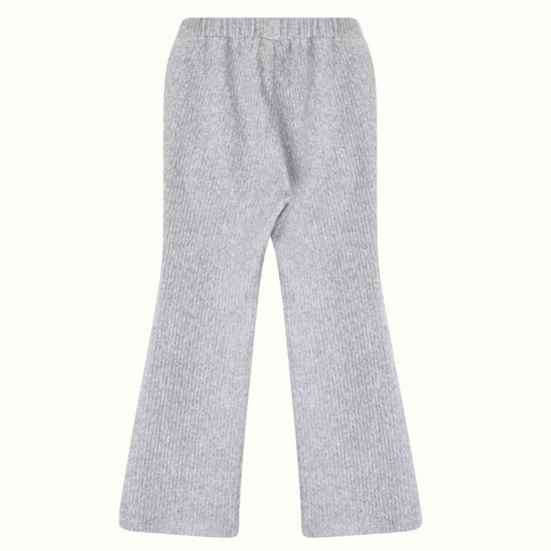  Olivan  Velour Zip Up Top And Bottom  Melange 