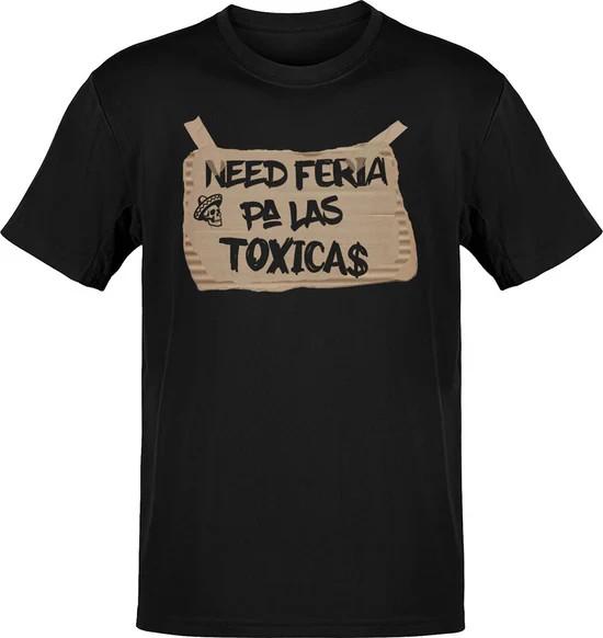 Feria Pa La Toxica$ Vintage Streetwear Shirt S