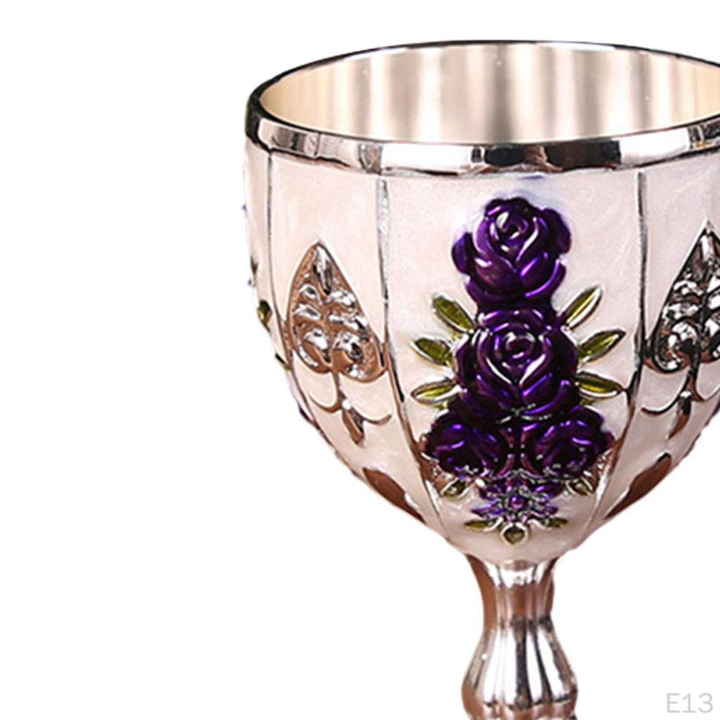 Goblet Embossed Cup Elegnt Drink