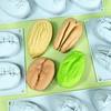 Nut-Shaped Silicone Mold Almond/Pistachio/Pecan/Coffee Bean Mousse Mold DIY Candles Chocolate Ice Mould Kitchen Cake Decor Tool