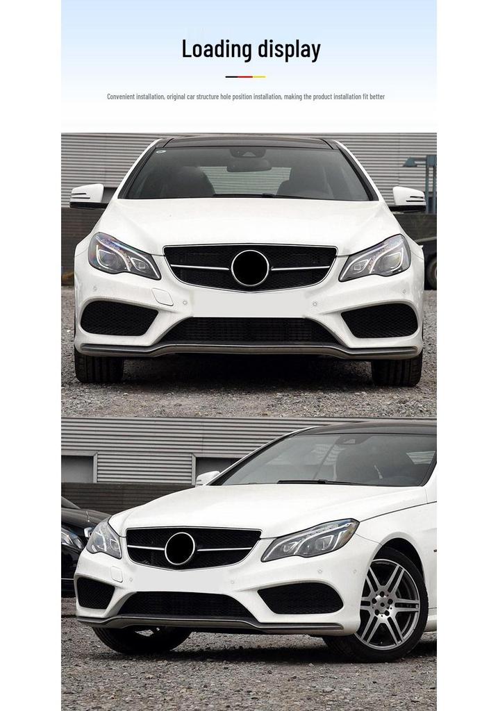 W212 Mercedes Klasa E Zderzak Przedni Chromowana Listwa E200 E320 E260 E400