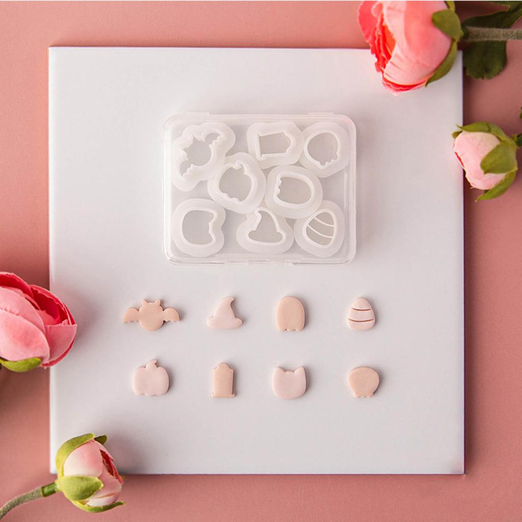 Bat Specter Clay Earrings Cutters Clay Modeling and Die Cutting Suitable for Earring Making Cutting Tools DIY Crafts