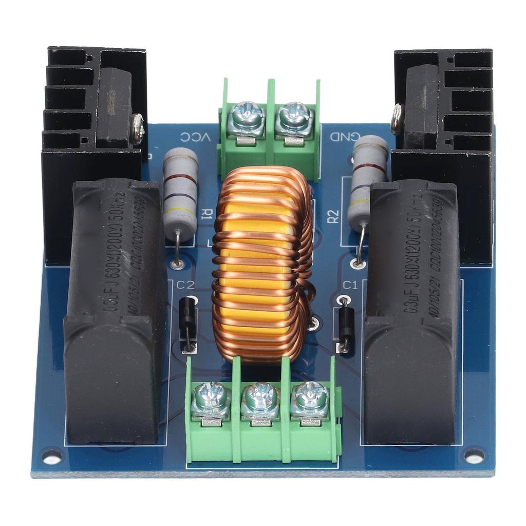 ZVS Driver Module 24V Input No Load 3A Current ABS 300W Induction Heating Board for Industry DC 12‑3
