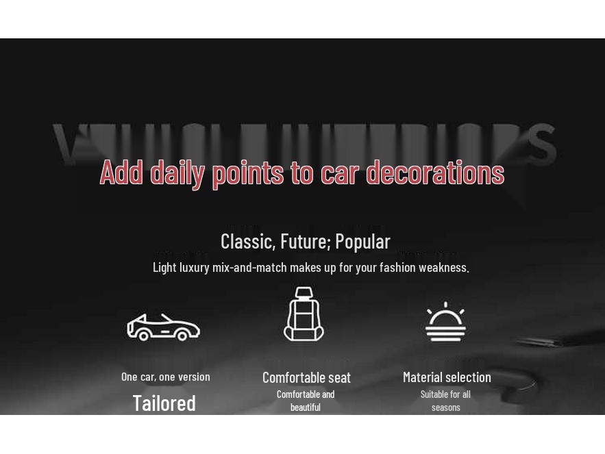 Chery Fengyun A9L Suede Seat Cushion & Cover - All-Season Universal Fit for Car Interior.