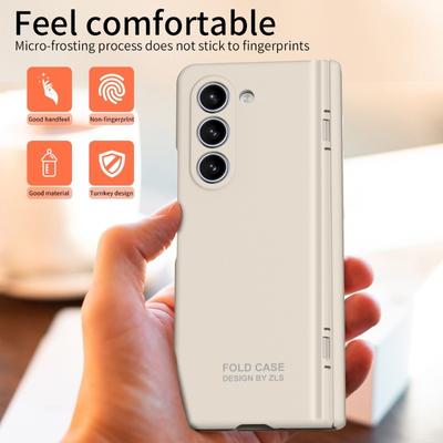Plastic Hard Shell Phone Case for Samsung Galaxy Z Fold 6 5 4 Fold 6 Fold 5 Fold 4 Hinge Protection Shockproof Cover