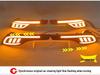 LED Sequential Turn Signal Brake Reflector Mod for 2017-2019 Honda CRV Rear Bumper