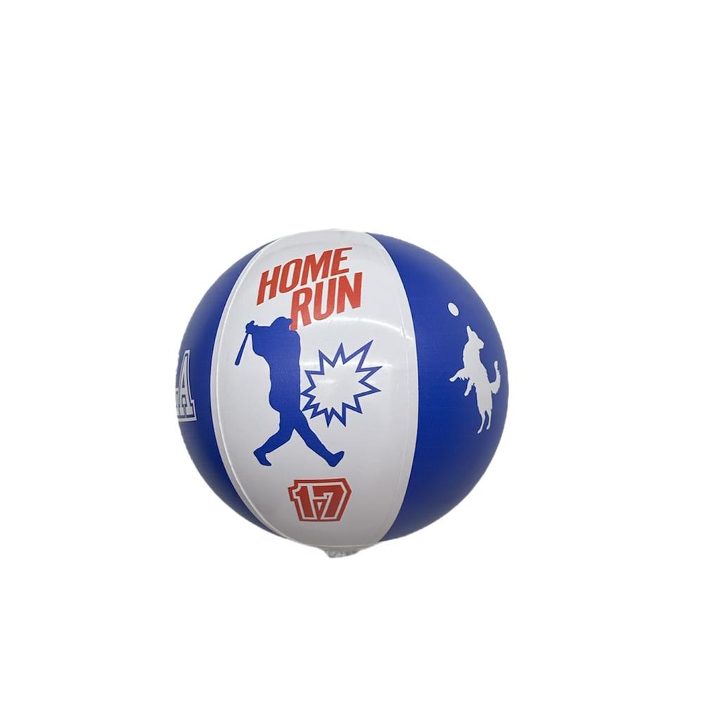 Tatsuya Home Run Punch Ball Beach Ball Inflatable with Air with Elastic Cord (12 pieces) [Festivals/Events/Children's Party/Street Stall/Fair]