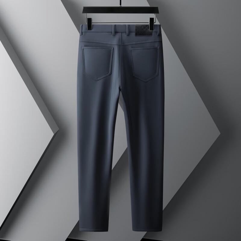 Yiliteng Men's Fleece-Lined Winter Casual Pants