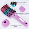 Detangling Hairbrush Scalp Massage Comb Bristle Nylon Women Magic Curly Hair Brush Salon Hairdressing Styling Tools Wholesale