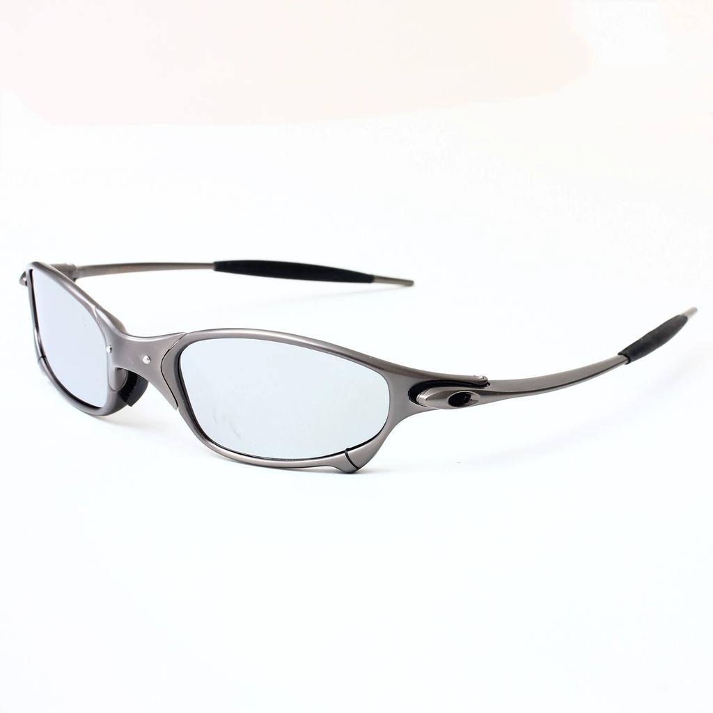 New outdoor sand-colored metal-framed polarized sunglasses, fashionable for both men and women, suitable for driving and sports