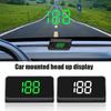 Head Up Display GPS HUD Digital Speedometer Plug And Play For All Cars Big Font KMH Windshield Projector Car Accessories