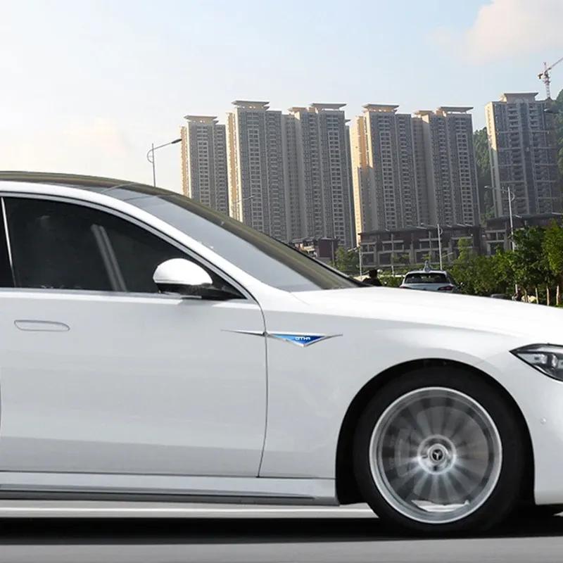 2pcs 3d alloy car stickers car accsesories accessory for Nissan Pulsar gtir gti-r