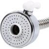 Swivel Faucet Aerator, 360° Rotatable Kitchen Sink Faucet Aerator Swivel Faucet Extender Sprayer Faucet Head No Splash Nozzle Filter Hose Adjustable