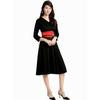 European and American Medium and Long Dresses, Fashionable Pure Cotton Women's Clothing, a Popular Temperament