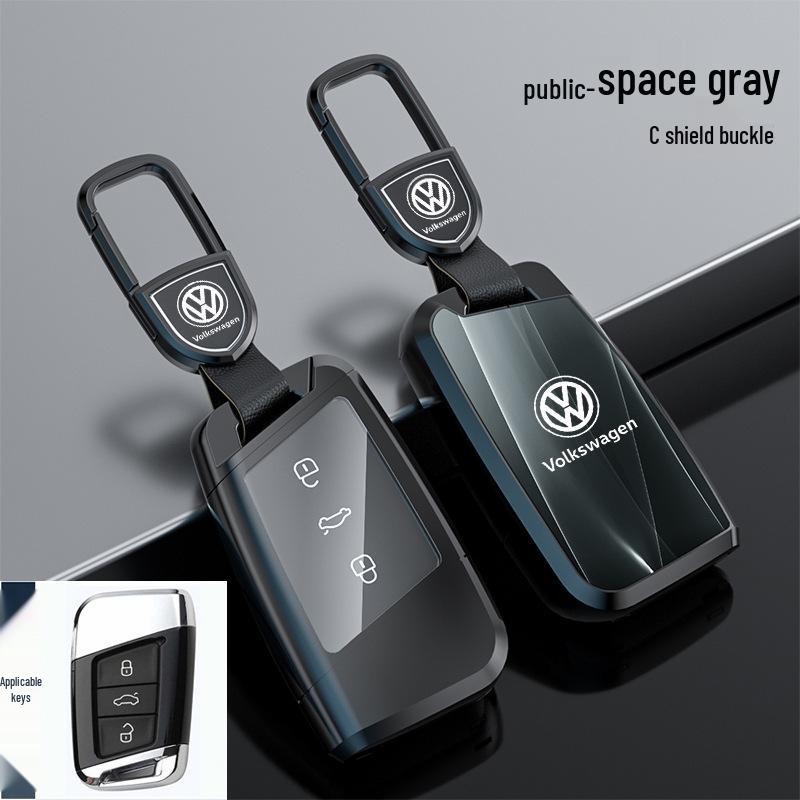 Pouzdro na klíč Volkswagen Lavida pro Bora, New Sagitar, Lamando, T-Roc, Polo, Tiguan L - Ochranný obal
