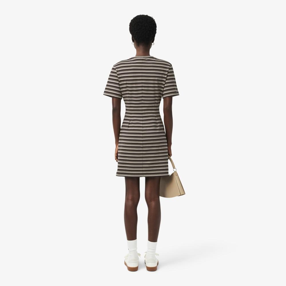 Lacoste Women's Multi-Stripe T-Shirt Dress EF0263-56G4BV