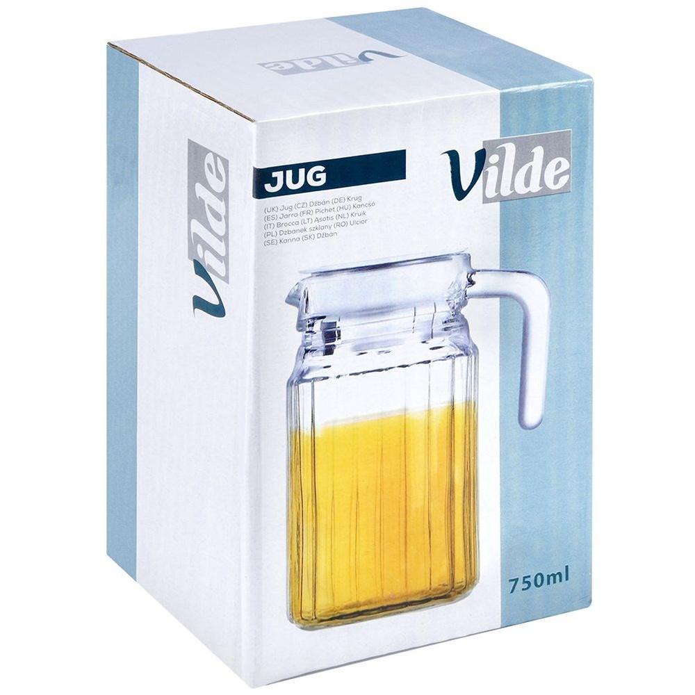Glass Jug with Lid 2 L