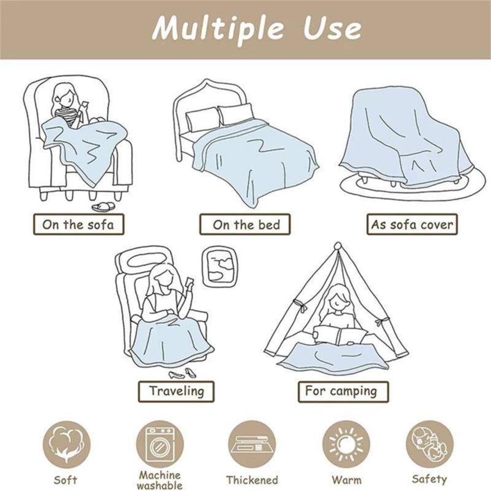 Bubu Dudu Love-Themed Flannel Blanket - Suitable for Sofas, Beds, Travel, Camping, Offices, Made of Flannel Fabric