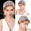 Women Adjustable Size Hairclip Multipurpose Lace Veil Hair Clip Lovely Barrettes for Weddings and Receptions
