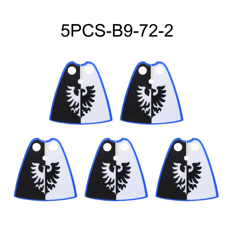 Medieval Military War Army Castle Knight Soldier Figures Building Blocks Weapon Cloak Helmet Shoulder Armor Flag Warrior Shield