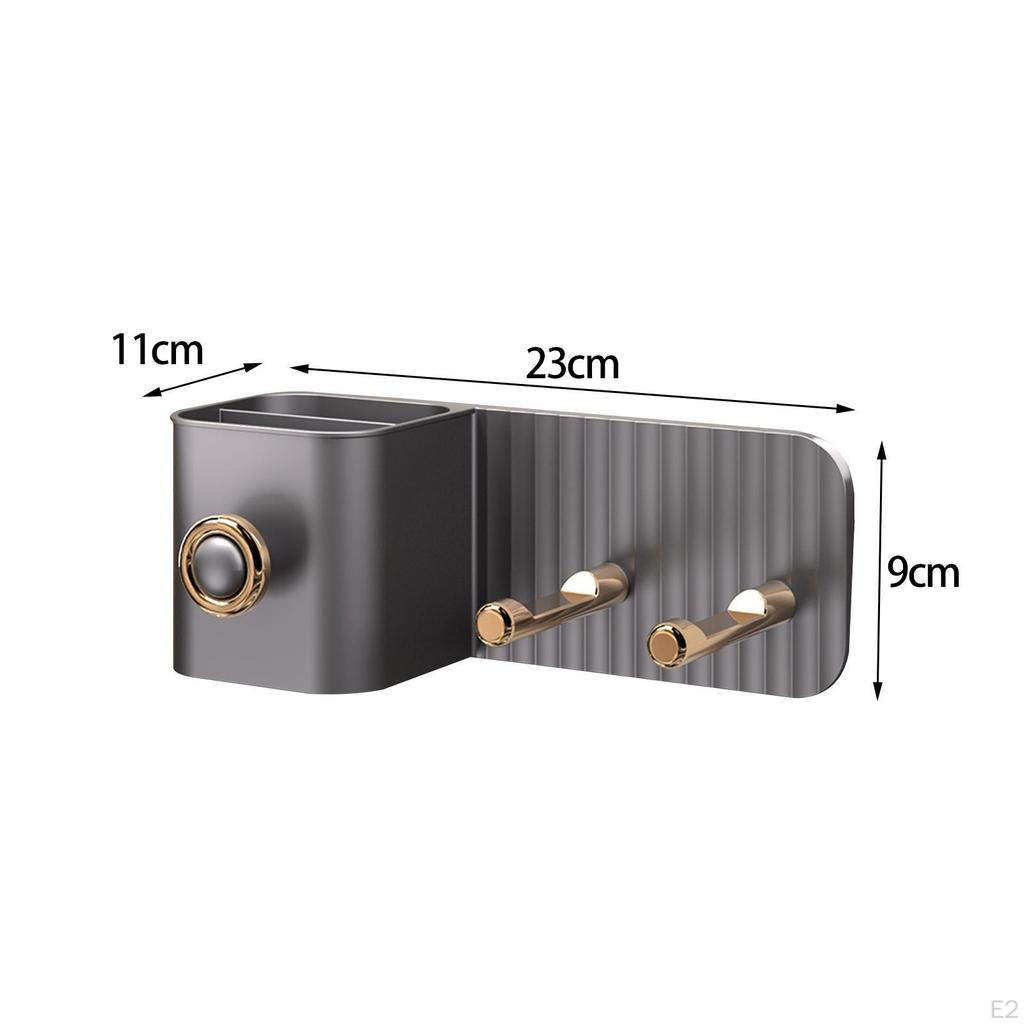 Wandmontierter Haartrocknerhalter für das Badezimmer