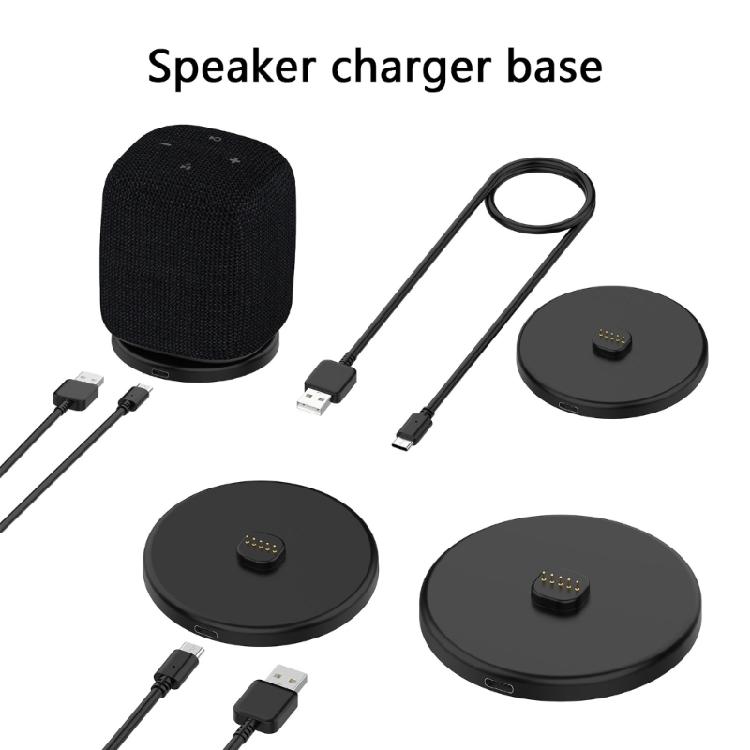 Magnetic Home Speaker Charging Stand for Power Base