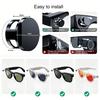 Camera Privacy Cover for Meta Smart Glasses, Signal Friendly Light Dimmable Sticker with Snap And Slide Design, Easy Install Camera Lens Cover