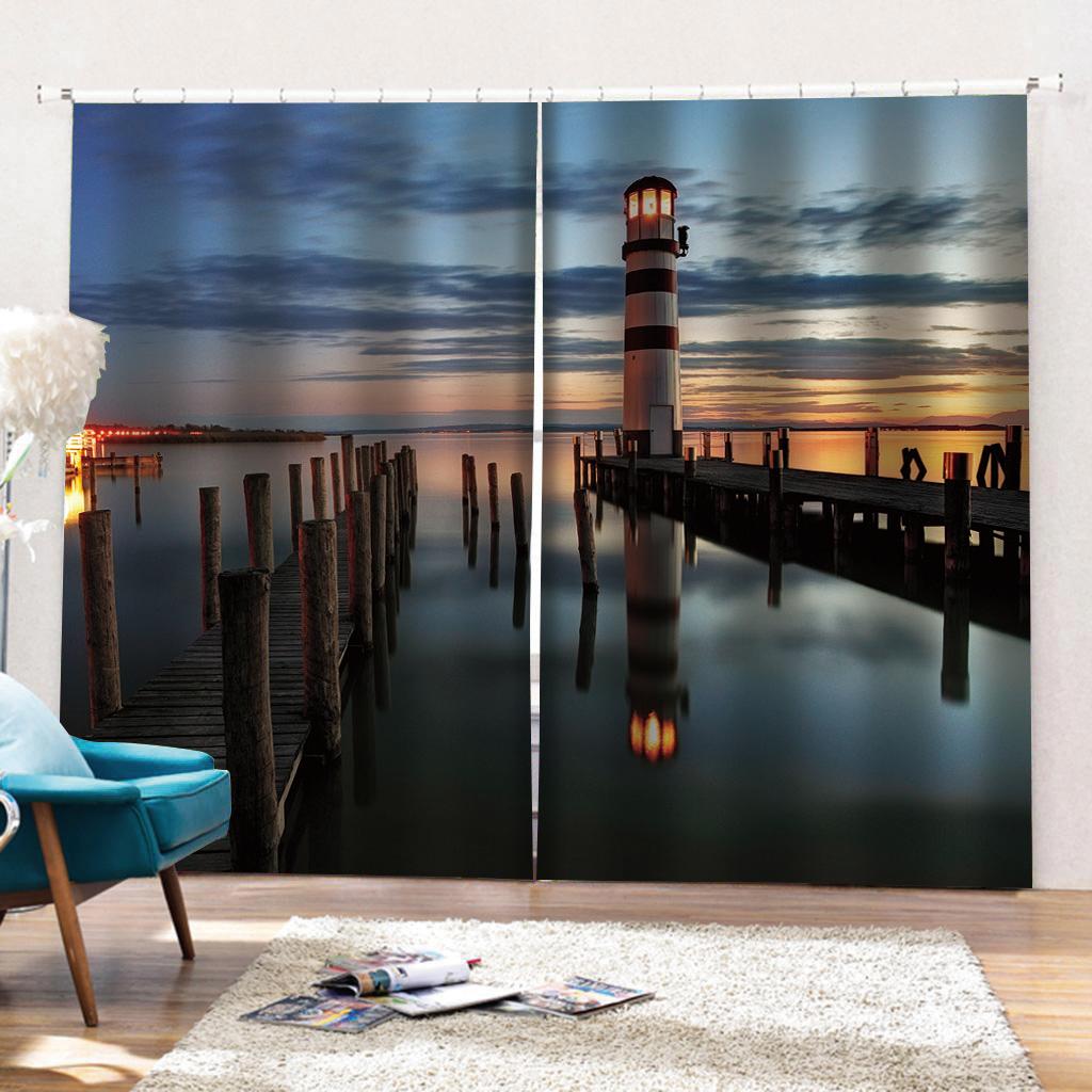 

Париж, Эйфелева башня, серия, затемняющие шторы, цифровая печать, городской пейзаж, занавеска, украшение для гостиной, спальни 100W130H(CM)40x51in&Grommet Top