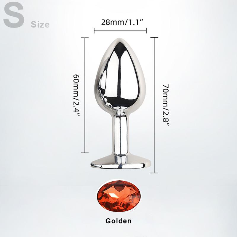 Adults Only Bdsm Butt Plug Metal Round Anal Dilator Sex Toys For Men Gay Prostate Massager Fetish Erotic Intimates Accessories