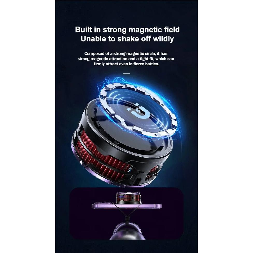 MEMO NEW CX08-AI Mobile Phone Frozen PUBG Game Cooler Semiconductor Magnetic Backclip Cooling Radiator for IOS Android Universal