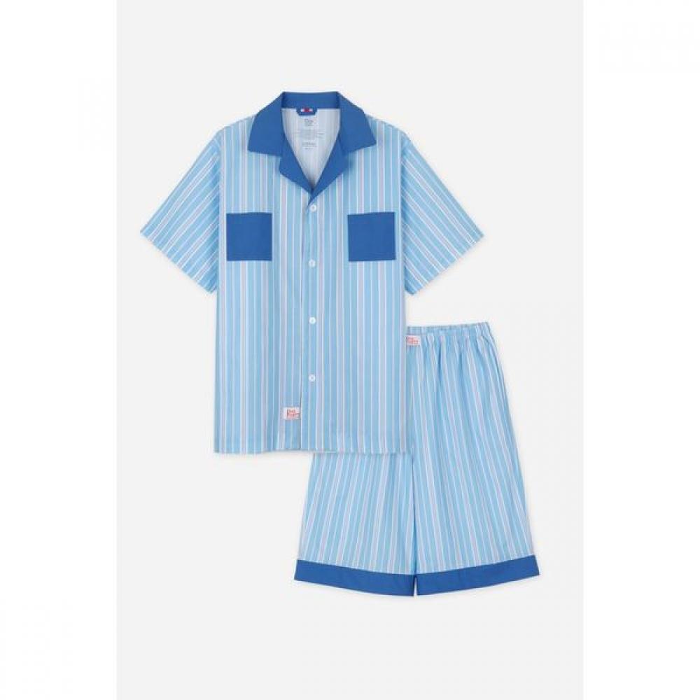 

Dalparty Marine Blue Pajama Set Single option